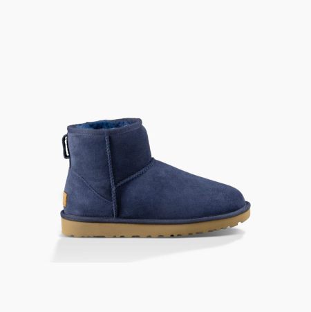 UGG Classic Mini II - Boots Dame - Marineblå (NO-G375)